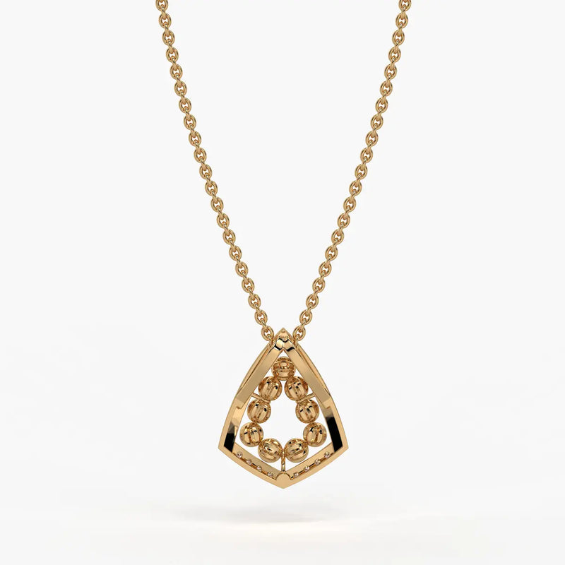 Tanvika Trikon Bead Pendant