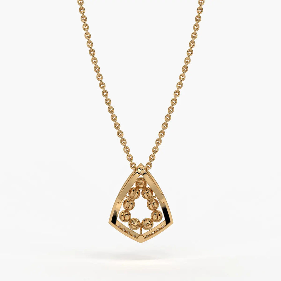 Tanvika Trikon Bead Pendant