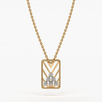 Avira Chevron Garden Pendant