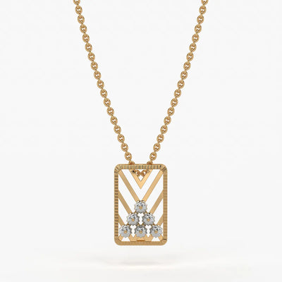 Avira Chevron Garden Pendant