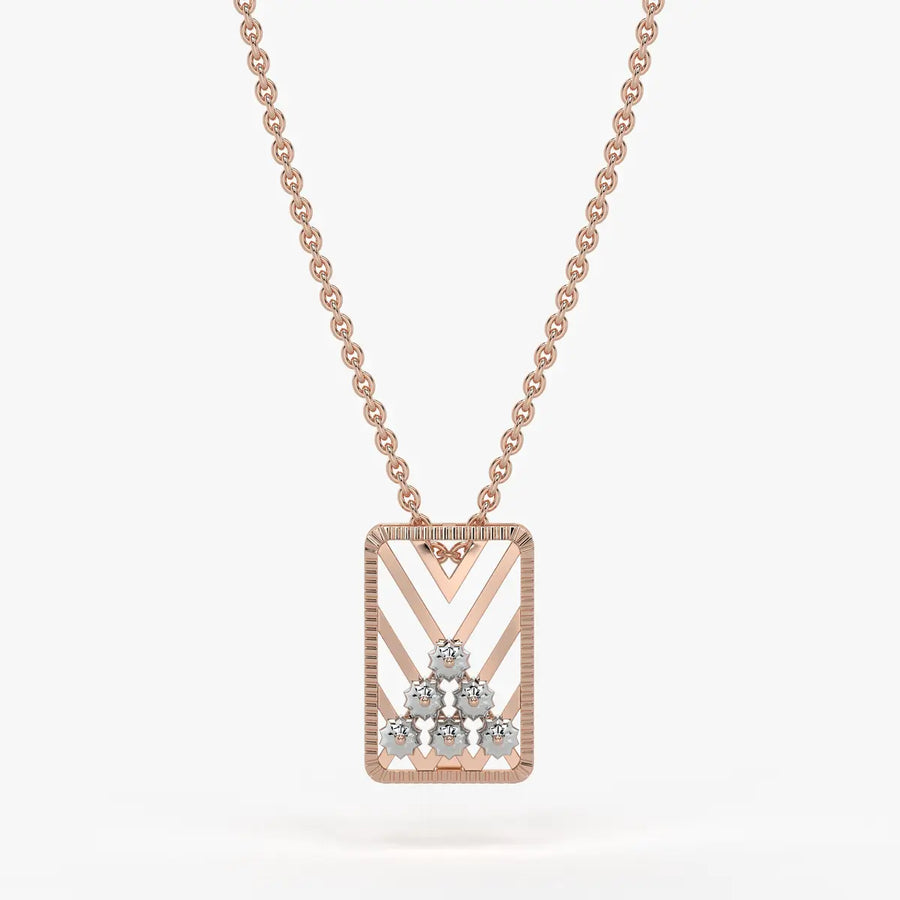 Avira Chevron Garden Pendant