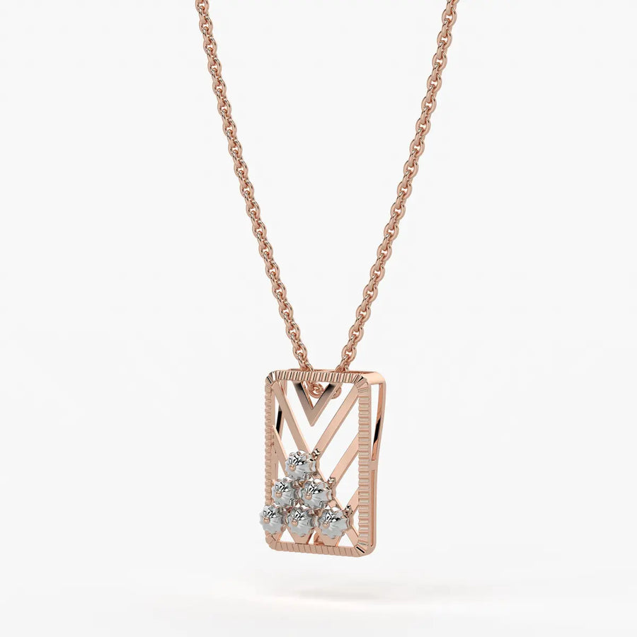 Avira Chevron Garden Pendant