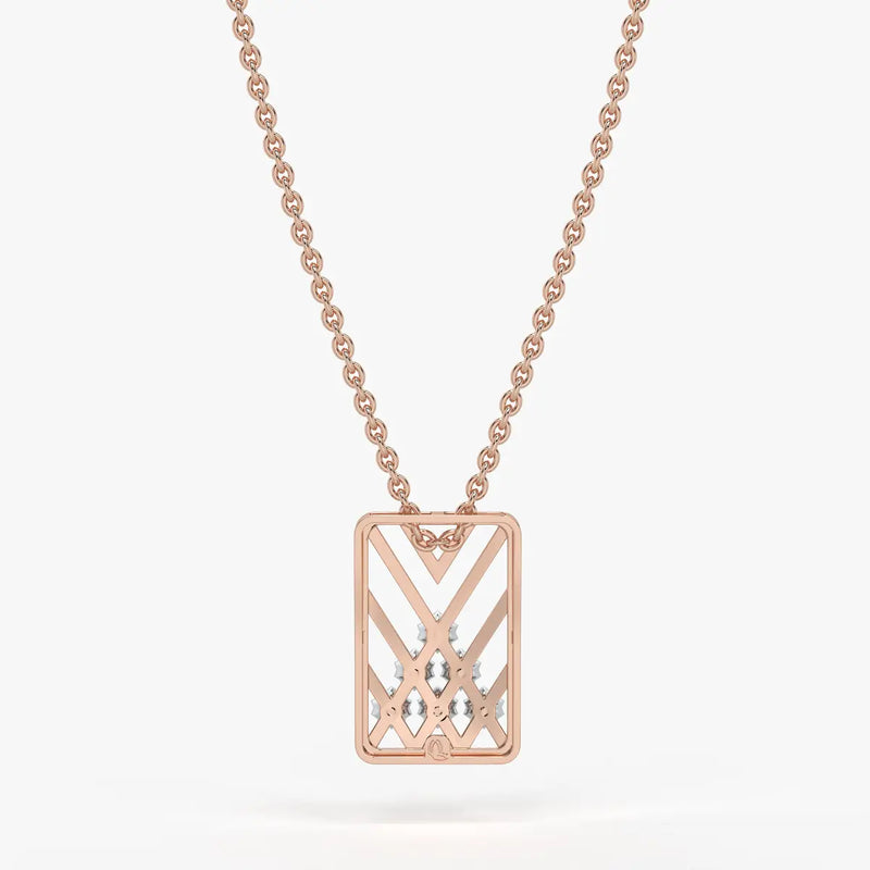 Avira Chevron Garden Pendant