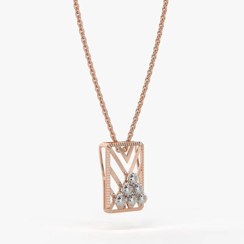 Avira Chevron Garden Pendant