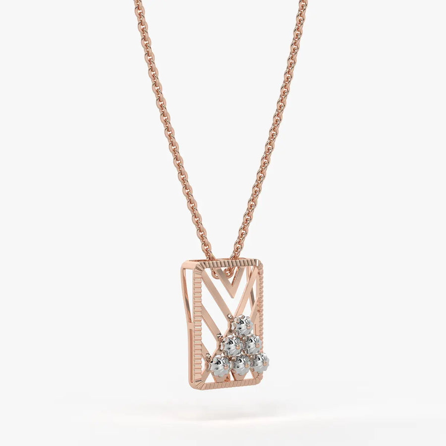 Avira Chevron Garden Pendant
