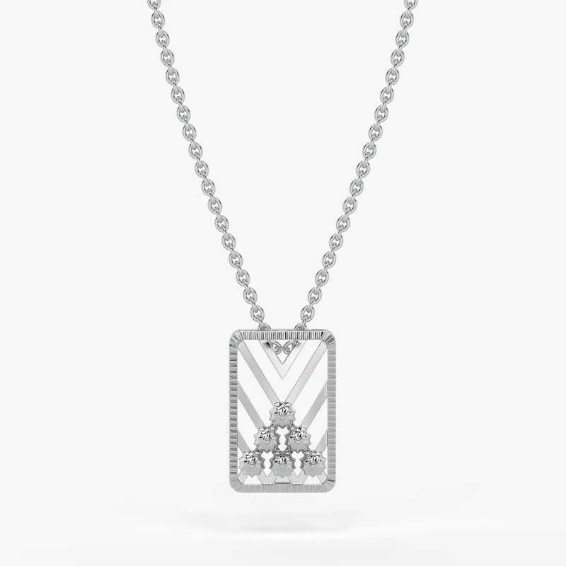 Avira Chevron Garden Pendant