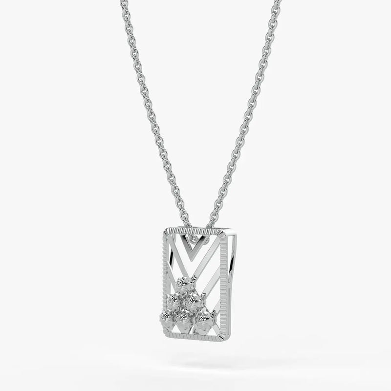Avira Chevron Garden Pendant
