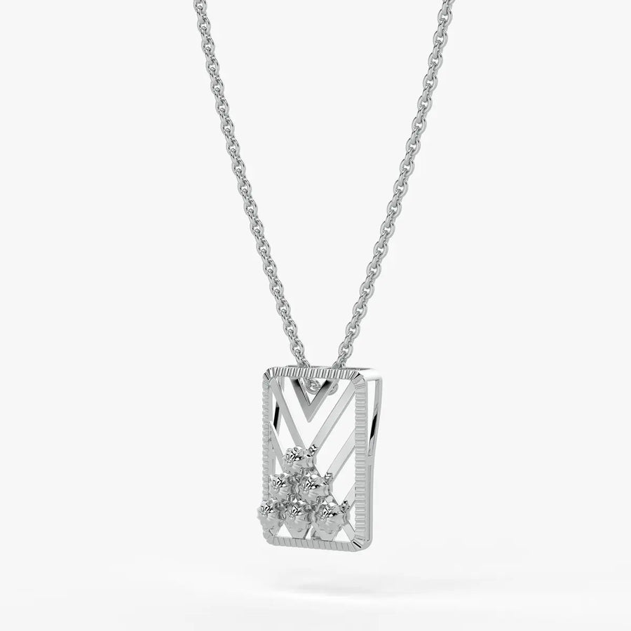 Avira Chevron Garden Pendant