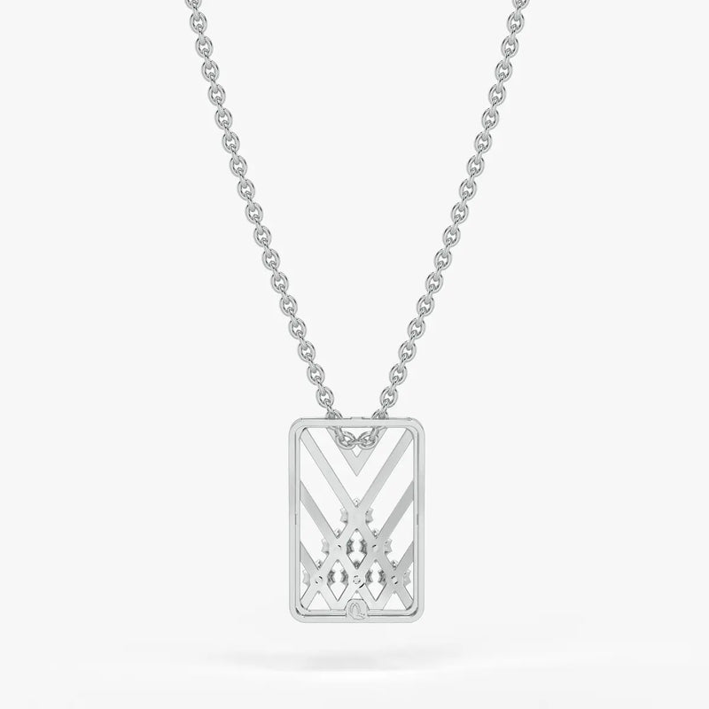 Avira Chevron Garden Pendant