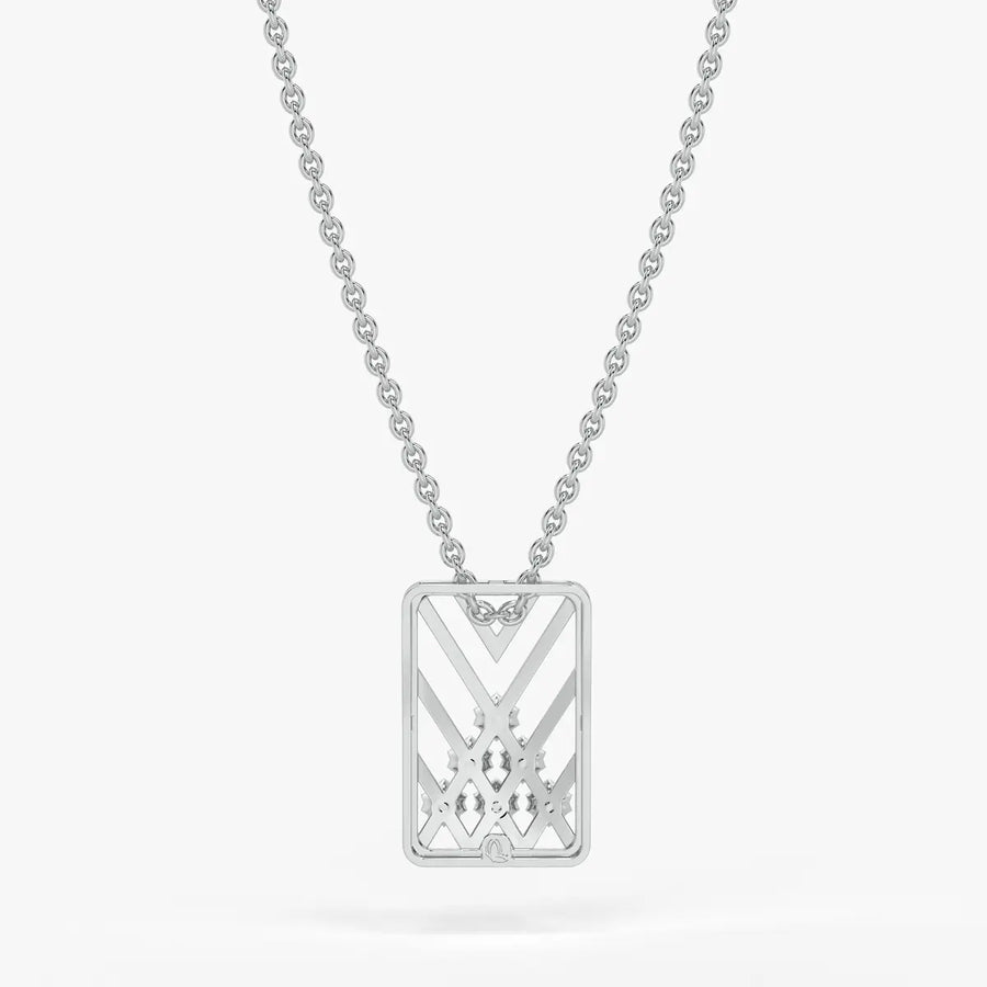 Avira Chevron Garden Pendant