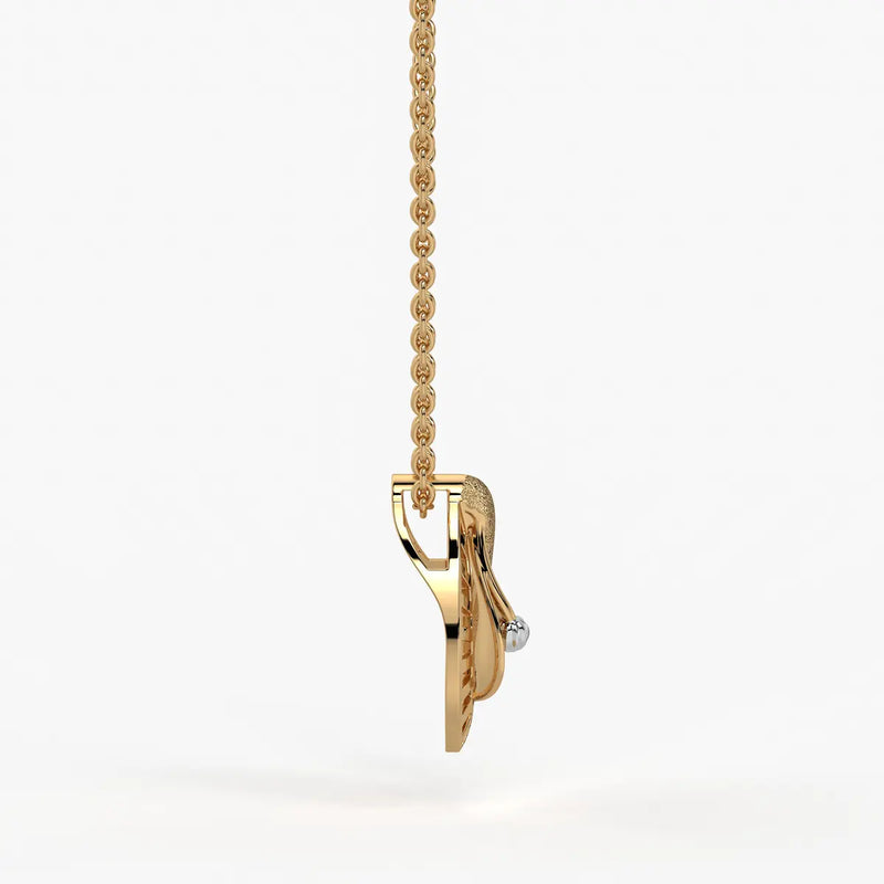 Prisha Paisley Dewdrop Pendant
