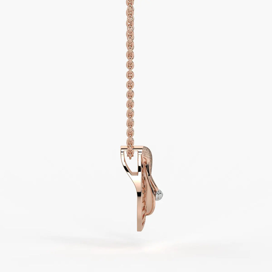 Prisha Paisley Dewdrop Pendant