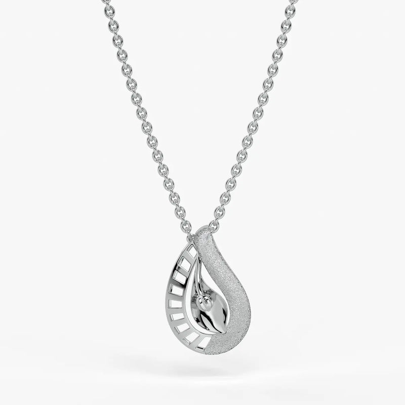 Prisha Paisley Dewdrop Pendant