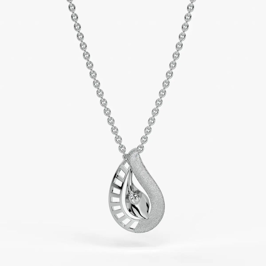 Prisha Paisley Dewdrop Pendant