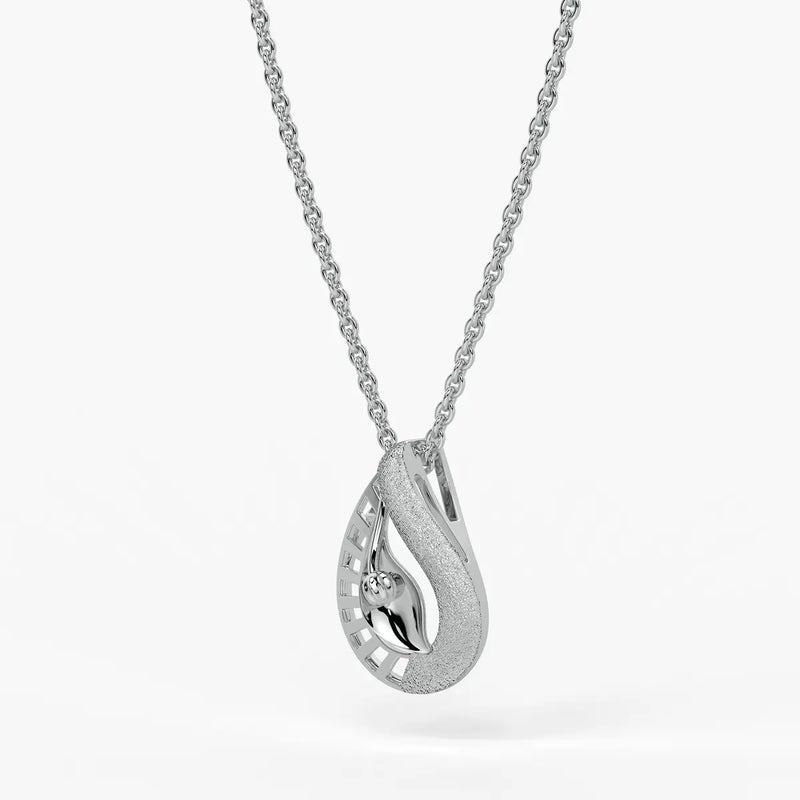 Prisha Paisley Dewdrop Pendant
