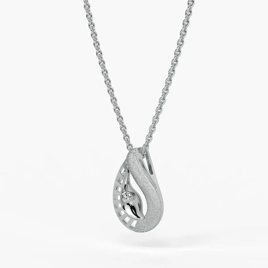 Prisha Paisley Dewdrop Pendant