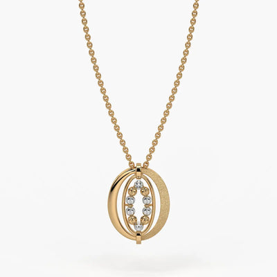 Novique Orbit Cascade Pendant