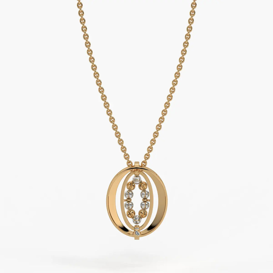 Novique Orbit Cascade Pendant