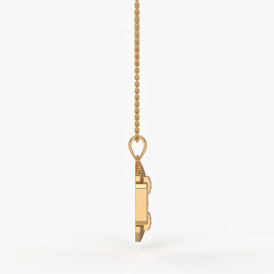 Hexaro Alpha Emblem Pendant For Men