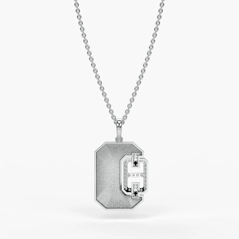 Hexaro Alpha Emblem Pendant For Men