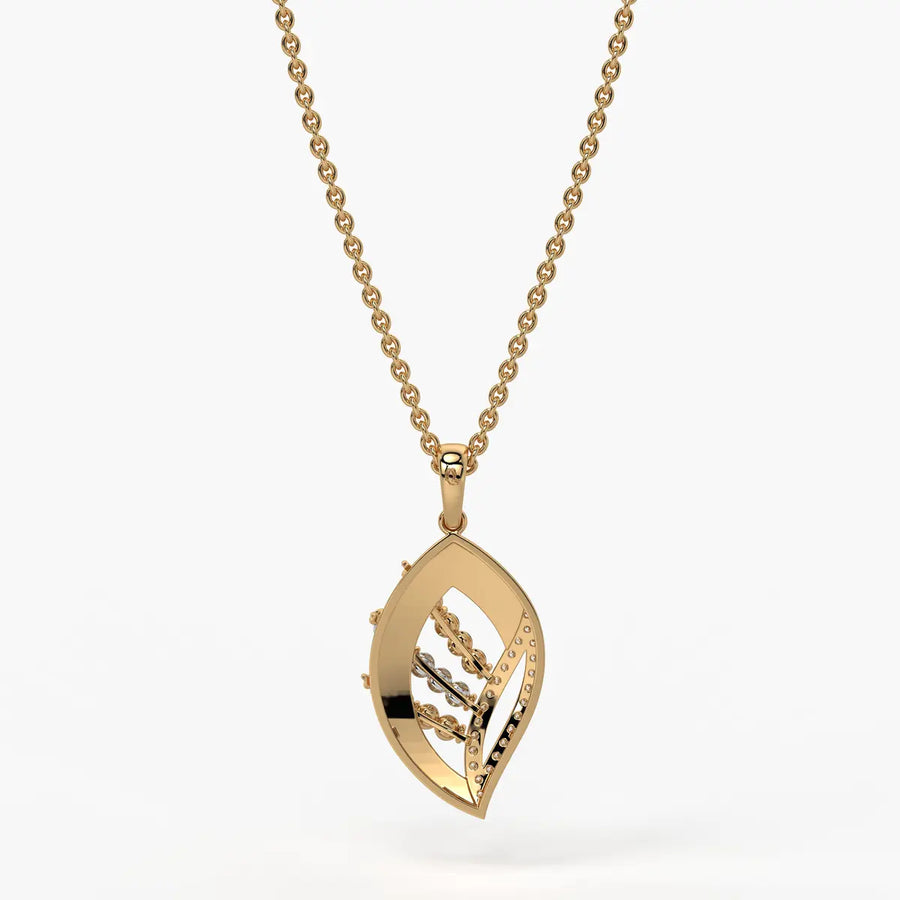 Vayra Leaf Cascade Pendant