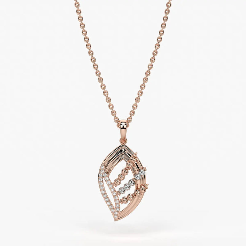 Vayra Leaf Cascade Pendant