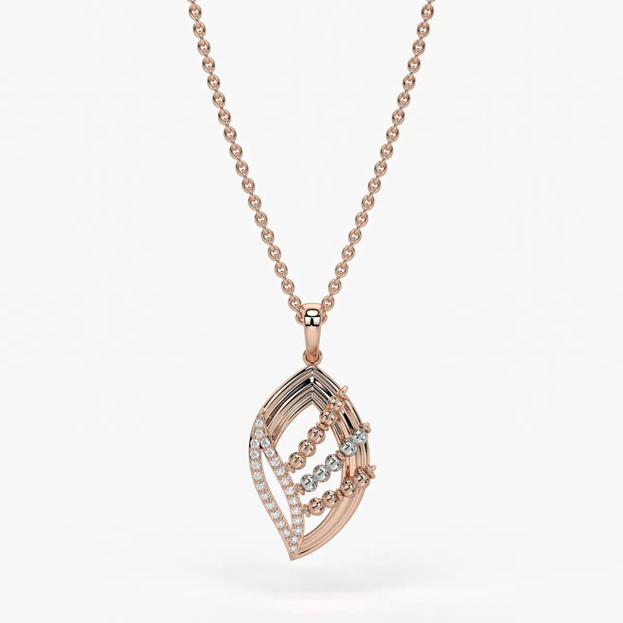 Vayra Leaf Cascade Pendant