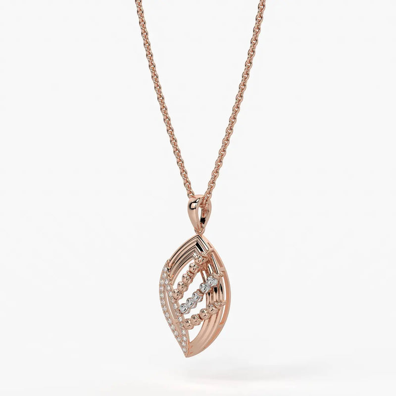 Vayra Leaf Cascade Pendant