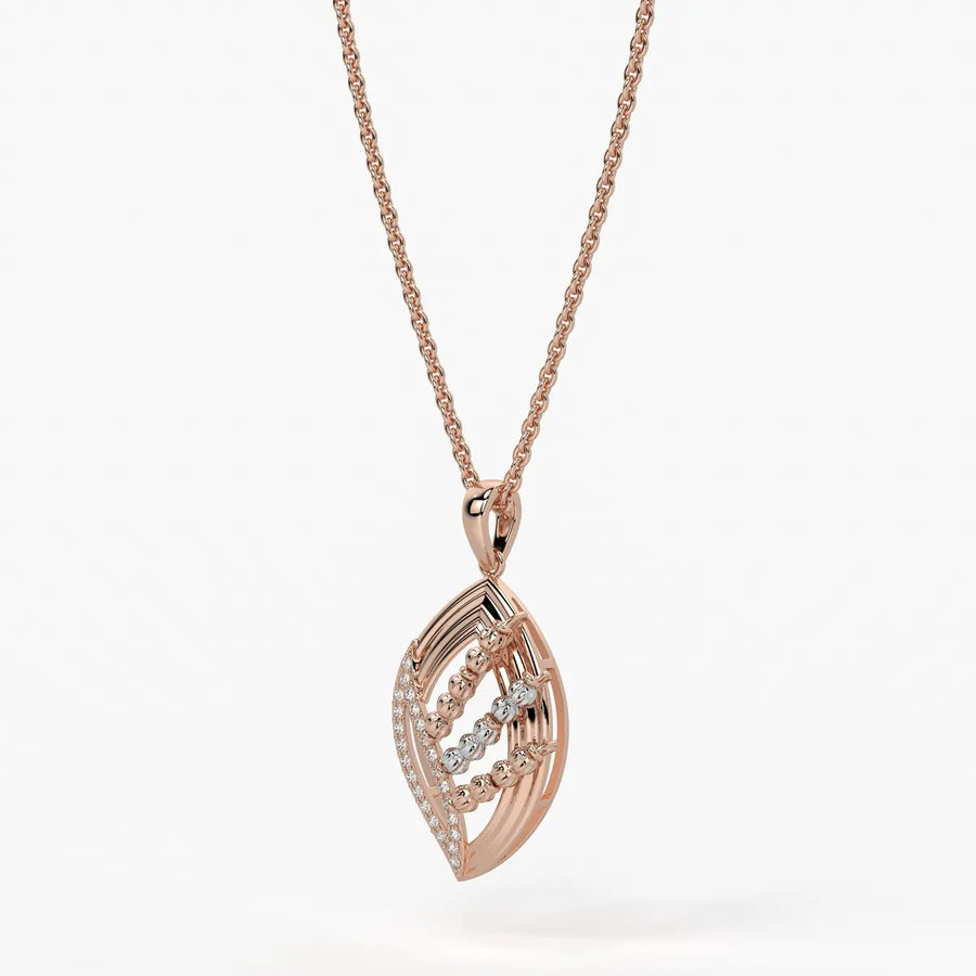 Vayra Leaf Cascade Pendant
