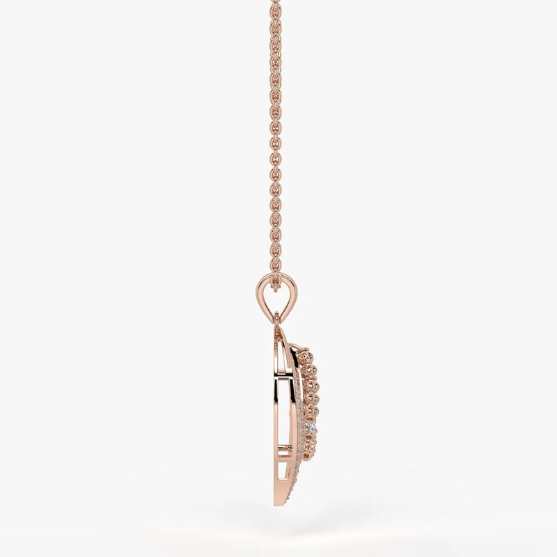 Vayra Leaf Cascade Pendant
