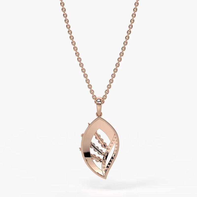 Vayra Leaf Cascade Pendant