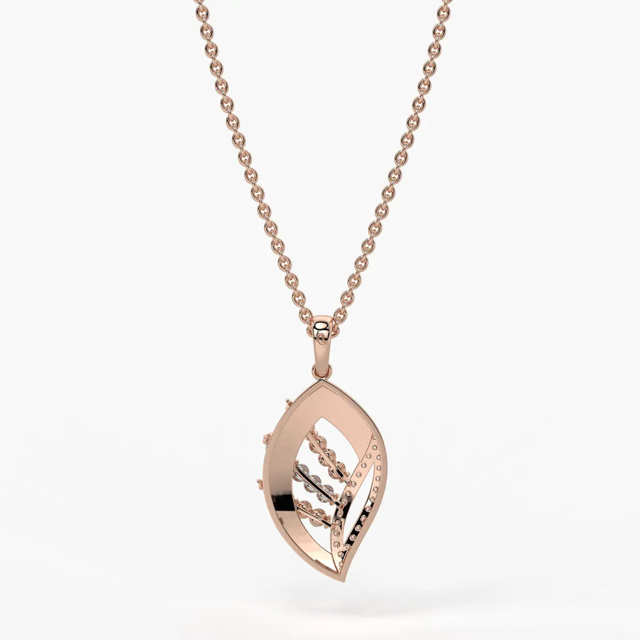 Vayra Leaf Cascade Pendant