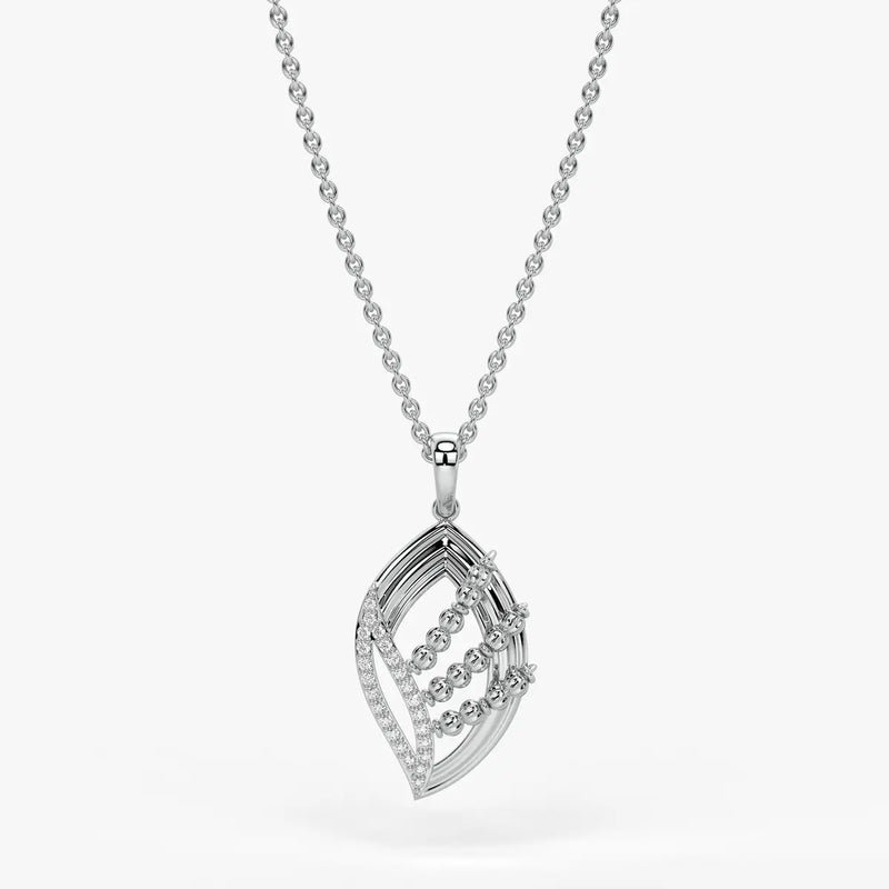 Vayra Leaf Cascade Pendant