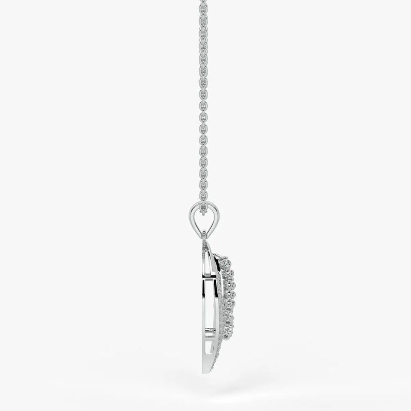 Vayra Leaf Cascade Pendant