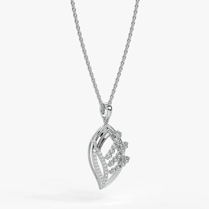 Vayra Leaf Cascade Pendant