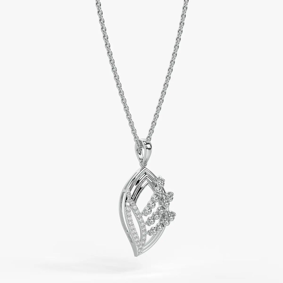 Vayra Leaf Cascade Pendant