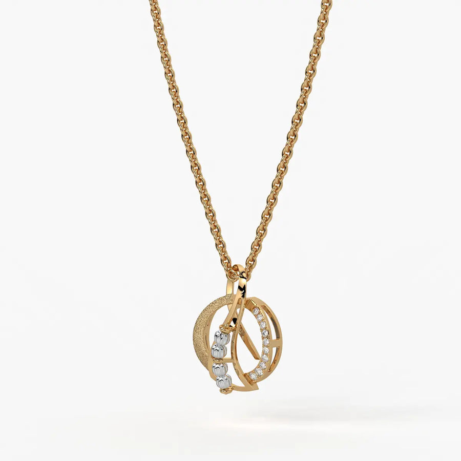Ishvika Infinity Orbit Pendant