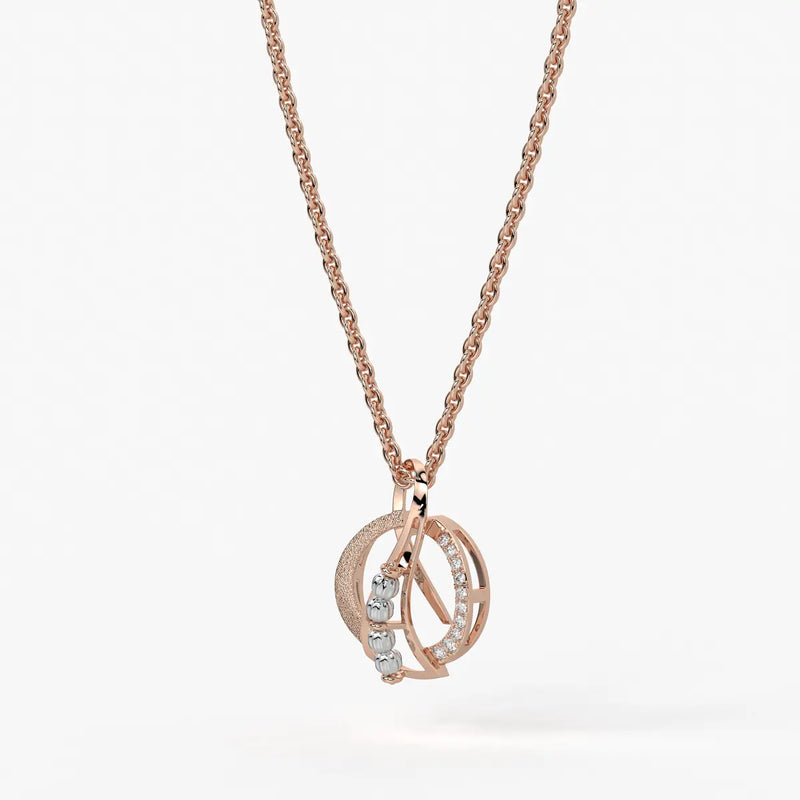 Ishvika Infinity Orbit Pendant