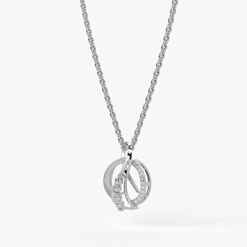 Ishvika Infinity Orbit Pendant