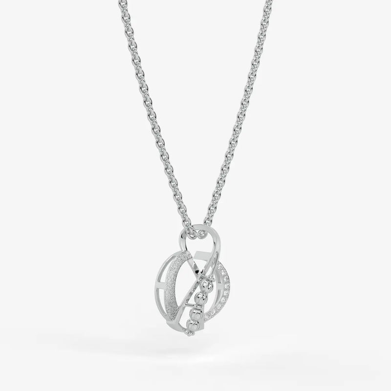 Ishvika Infinity Orbit Pendant