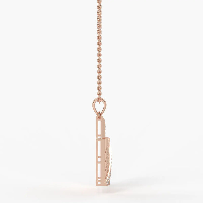 Aurex Strata Edge Pendant For Men