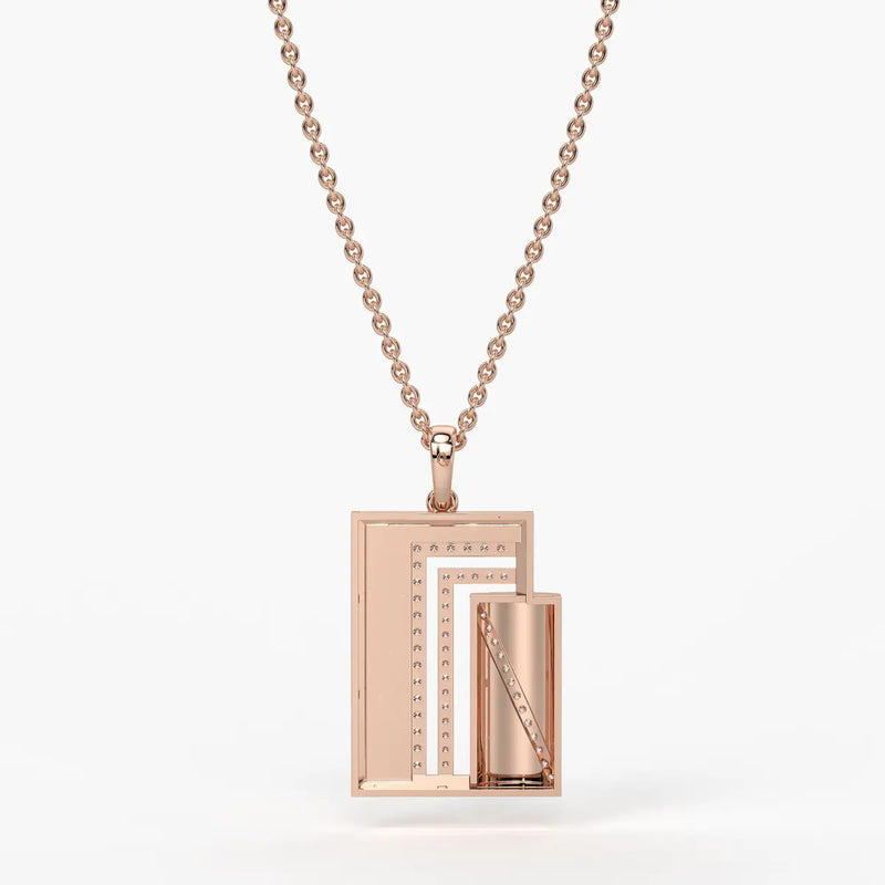Aurex Strata Edge Pendant For Men
