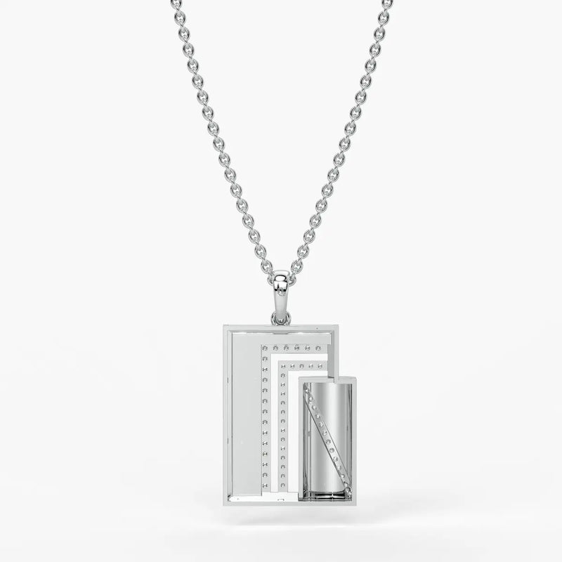 Aurex Strata Edge Pendant For Men