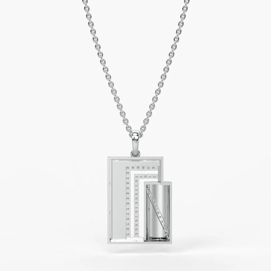 Aurex Strata Edge Pendant For Men