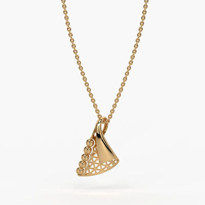 Tarini Swirl Fan Pendant