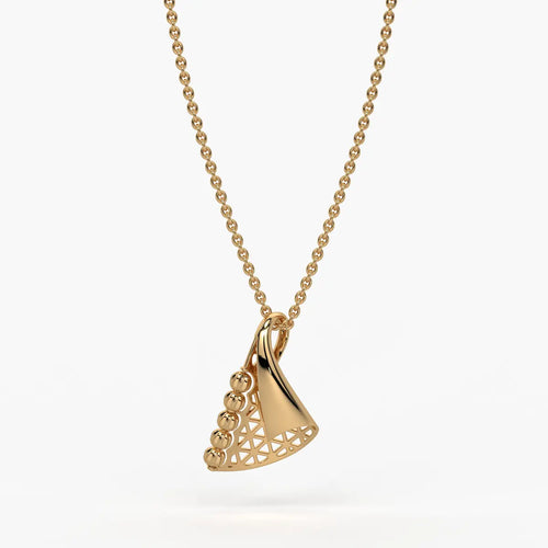 Tarini Swirl Fan Pendant