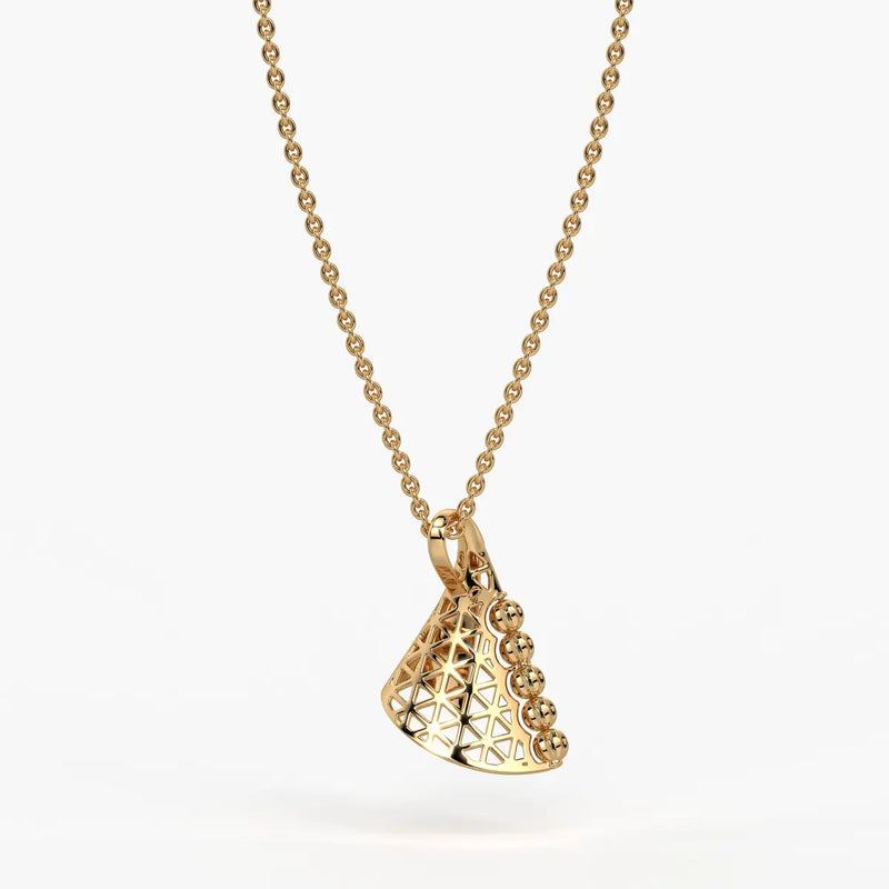 Tarini Swirl Fan Pendant
