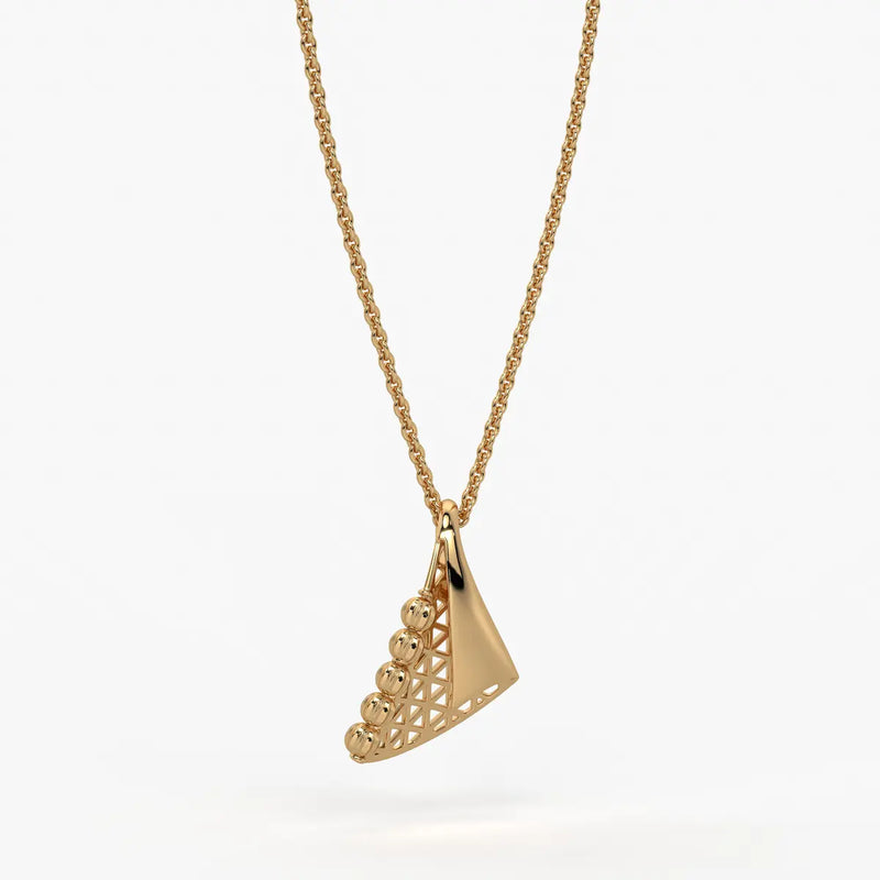 Tarini Swirl Fan Pendant