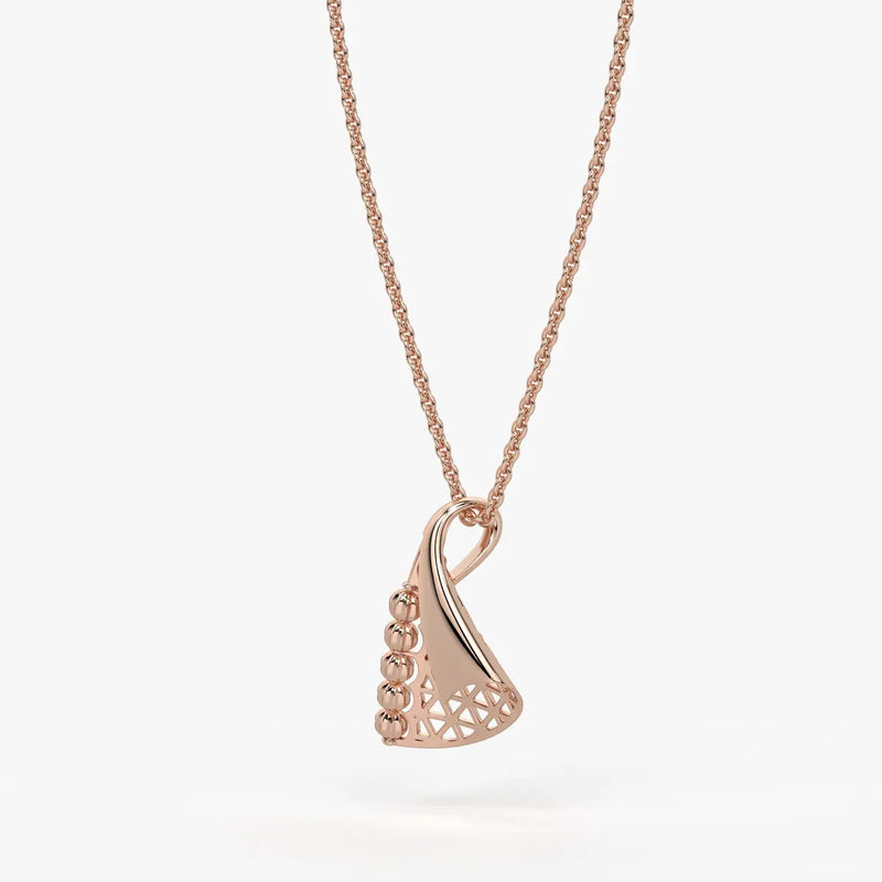 Tarini Swirl Fan Pendant
