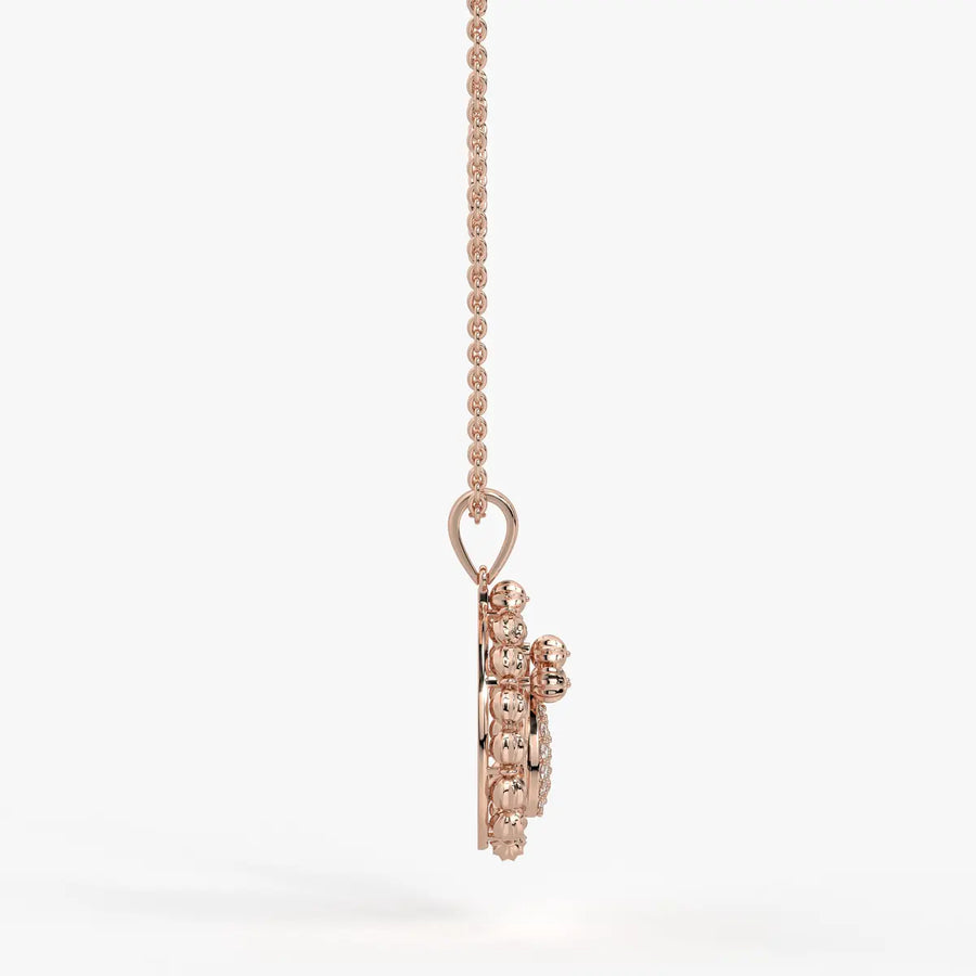 Aarvya Bloom Teardrop Pendant